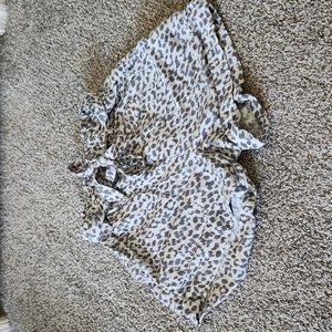 Women's aerie XS paper bag shorts